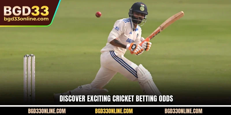 Discover exciting Cricket betting odds