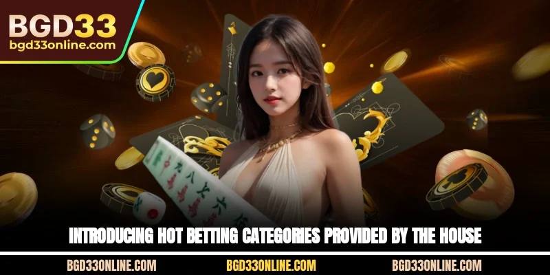 Introducing hot betting categories provided by the house